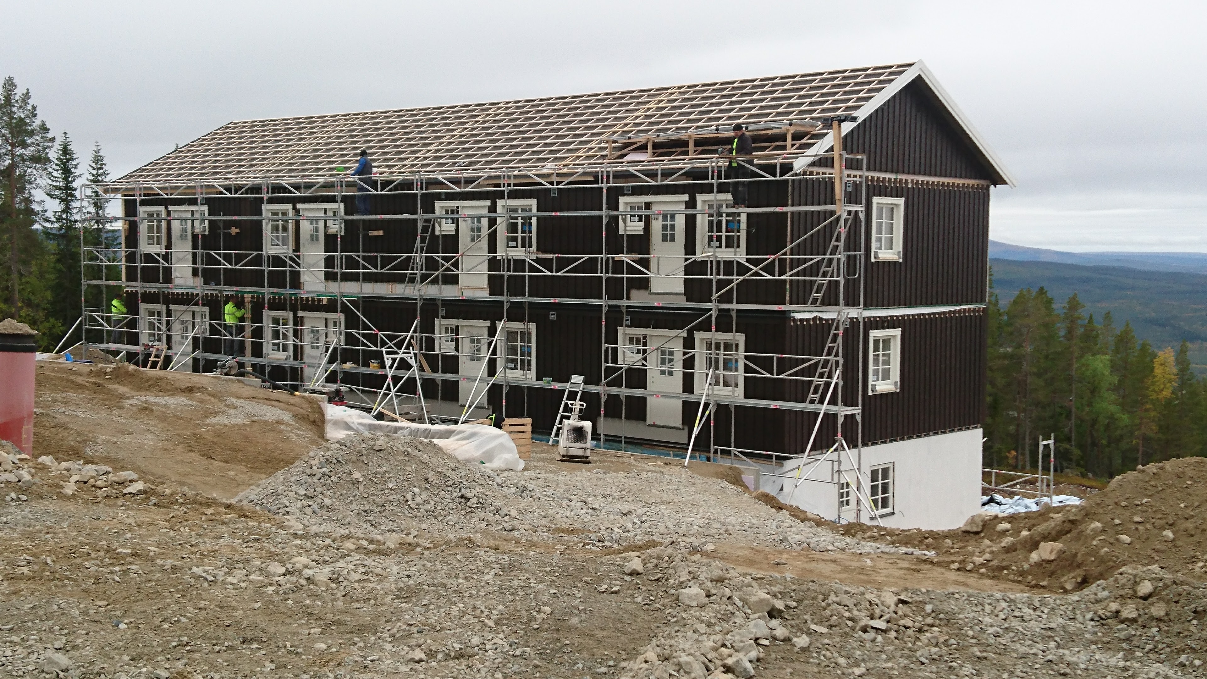 Brf under uppförande